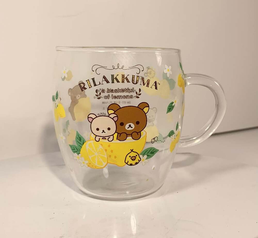 Rilakkuma San-X glass Tea lemons cup
